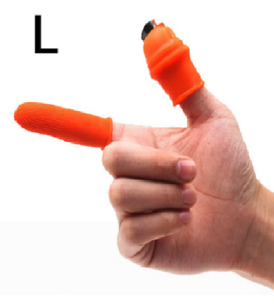 Fingerpflanzenklinge aus Silikon